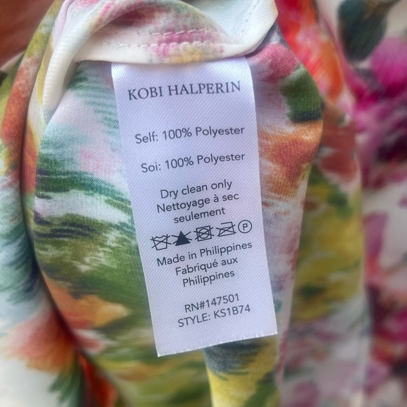 Kobi Halperin Floral Women's Top - Multicolor size M - Picture 7 of 9